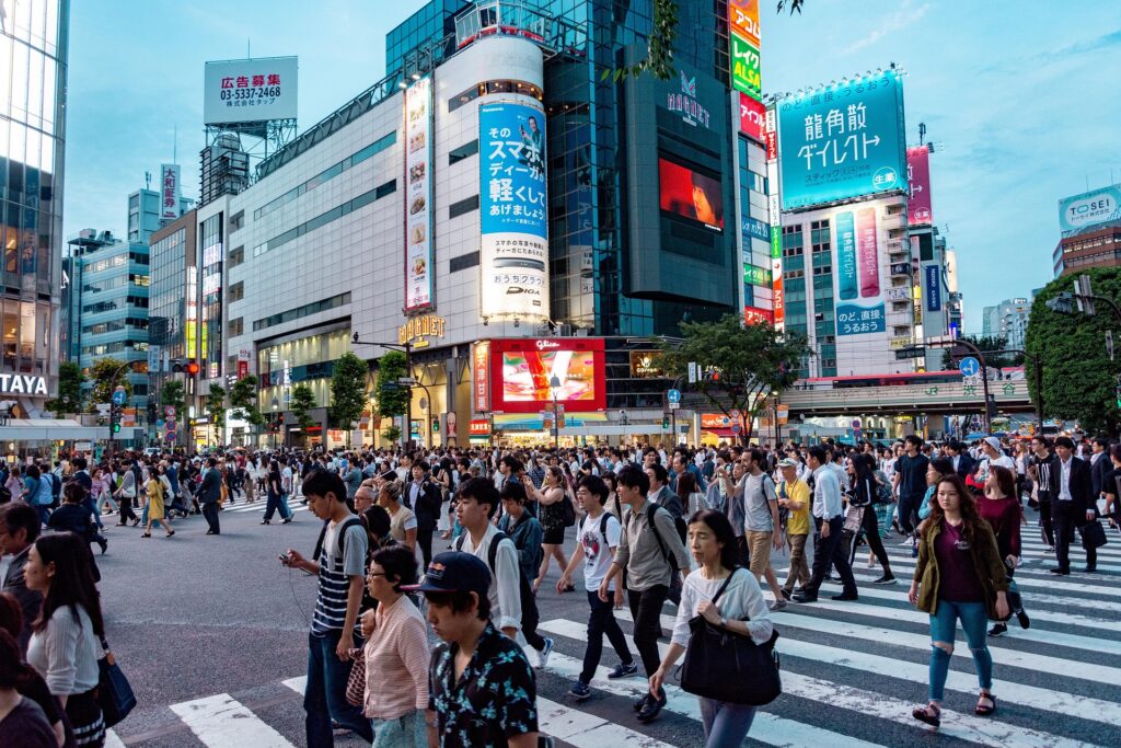 Préparer son voyage Shibuya Crossing Japon